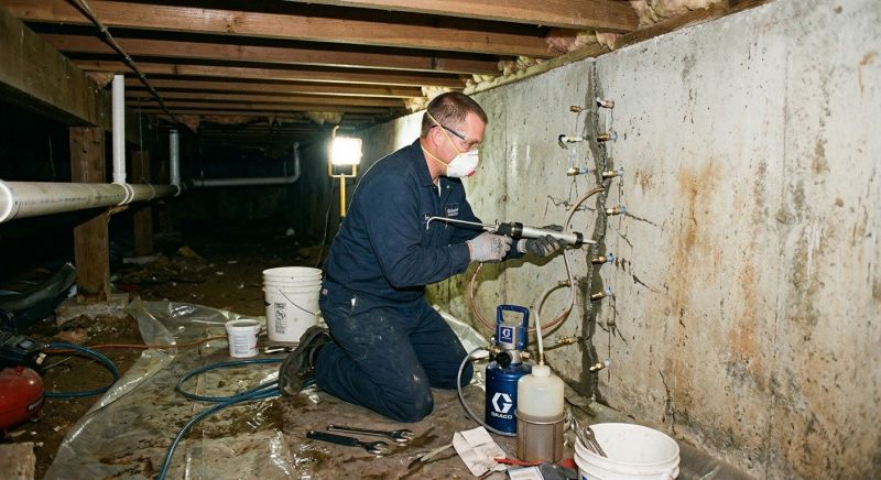 Cracked Foundation Repair in Fort Collins, CO