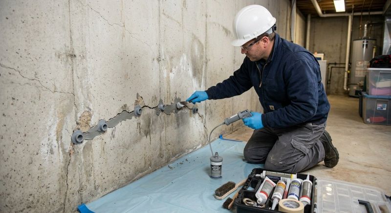 Structural Crack Repair in Sarasota, FL
